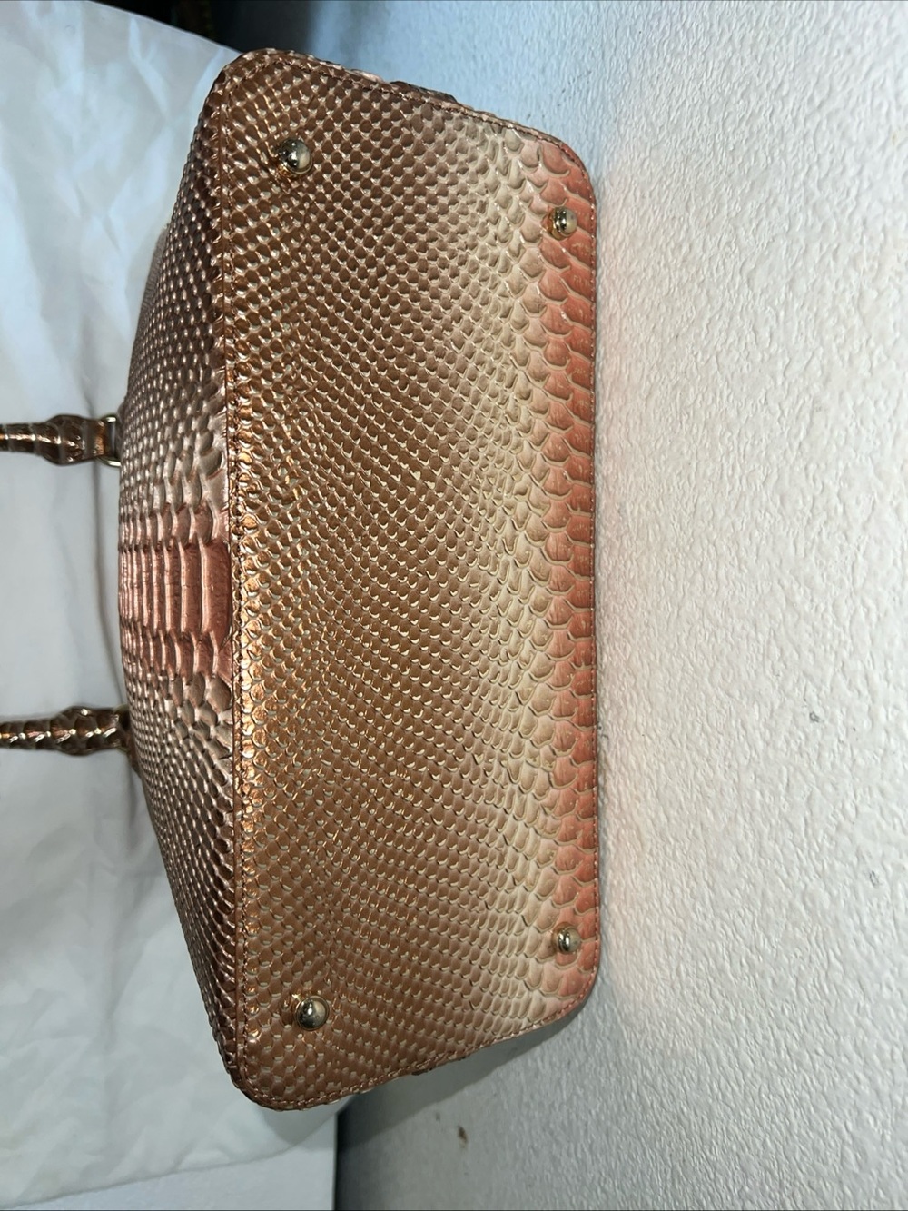 Brahmin Duxbury Cocoa Bay Crossbody Bag With Dust Bag - Picture 5 of 8